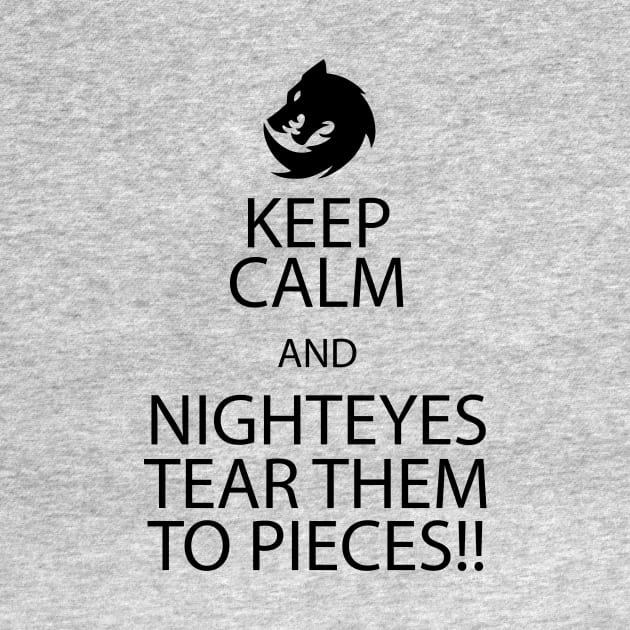 Nighteyes tear them to pieces!!! by Yellowkoong